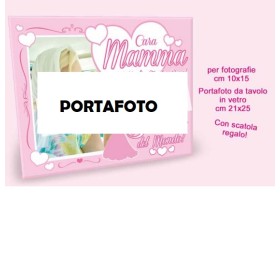 PORTAFOTO IN VETRO MAMMA
