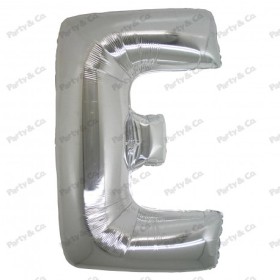 MYLAR LETTERE 42CM ARGENTO E
