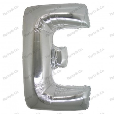 MYLAR LETTERE 42CM ARGENTO E