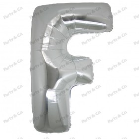 MYLAR LETTERE 42CM ARGENTO F