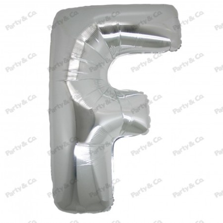 MYLAR LETTERE 42CM ARGENTO F