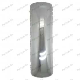MYLAR LETTERE 42CM ARGENTO I