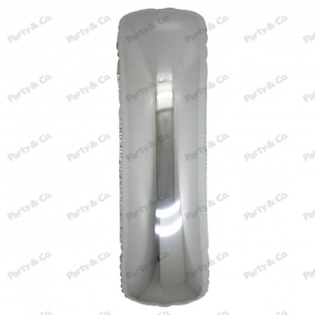 MYLAR LETTERE 42CM ARGENTO I