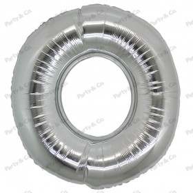 MYLAR LETTERE 42CM ARGENTO O