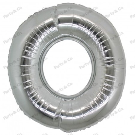 MYLAR LETTERE 42CM ARGENTO O