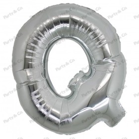 MYLAR LETTERE 42CM ARGENTO Q