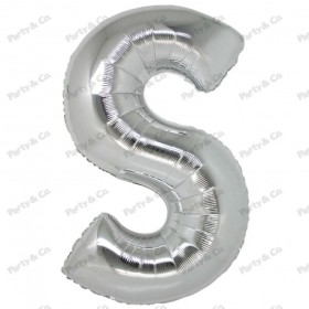 MYLAR LETTERE 42CM ARGENTO S