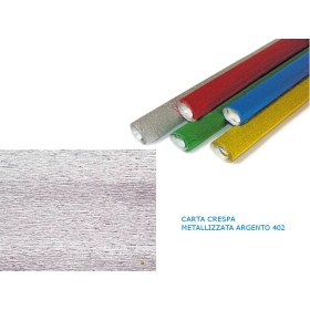 CARTA CRESPA METALIZZATA ARG. 402