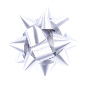 BUSTE FIOCCHI 10MM ARGENTO 100PZ