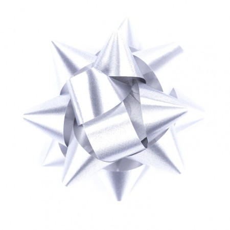 BUSTE FIOCCHI 10MM ARGENTO 100PZ