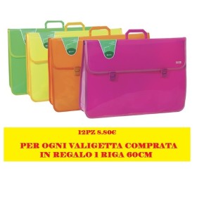 SET 12 VALIGETTE FLUO 58X39.5