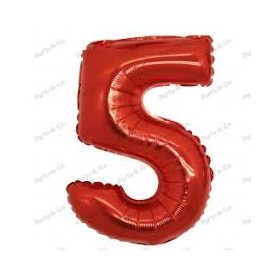 MYLAR ROSSO 102CM N5