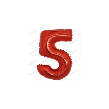 MYLAR ROSSO 102CM N5