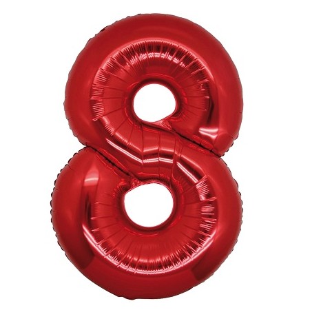 MYLAR ROSSO 102CM N8