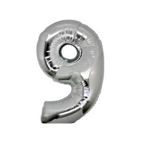 MYLAR ARGENTO 102CM N9