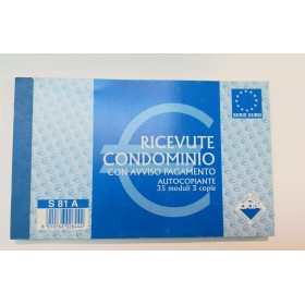 BLOCCHI RIC. COND. S81A 11X18 3 C. PZ 20 SCIA