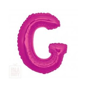 MYLAR LETTERE 42 CM FUXIA G