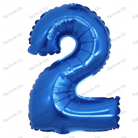 MYLAR NUMERI 42CM BLU 2