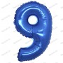 MYLAR NUMERI 42CM BLU 9