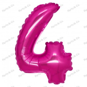 MYLAR NUMERI 42CM FUXIA 4
