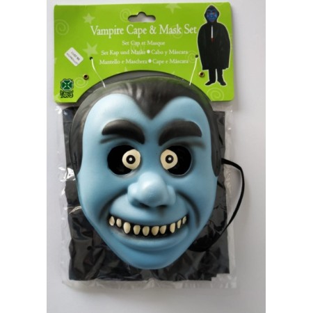 MANTELLO E MASCHERA VAMPIRO