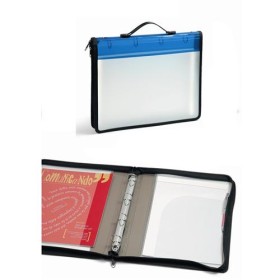 PORTABLOCCHI TRASP. BLU NIJI 3055