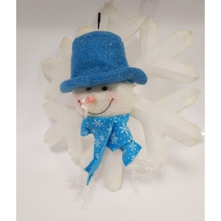 FIOCCO DI NEVE C/TESTA PUPAZZO