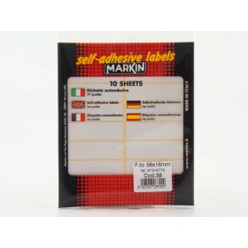 ETICH. ADES. IN BUSTA MARKIN 28X19