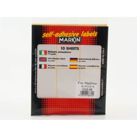 ETICH. ADES. IN BUSTA MARKIN 46X14