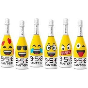 BOTTIGLIE SANTERO 958 EMOJI