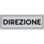 TARGHETTE ADESIVE DIREZIONE (PREZZO X CONFEZIONE DA 5)