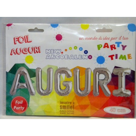 PALLONCINI FOIL AUGURI