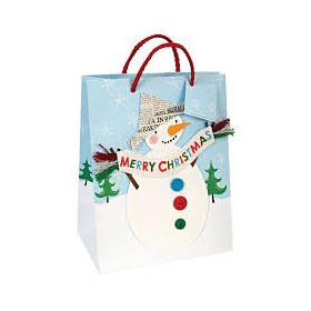 BUSTE NATALIZIE PUPAZZO DI NEVE