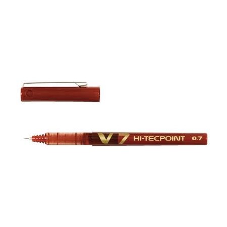 BIRO PILOT V7 0.7 ROSSO