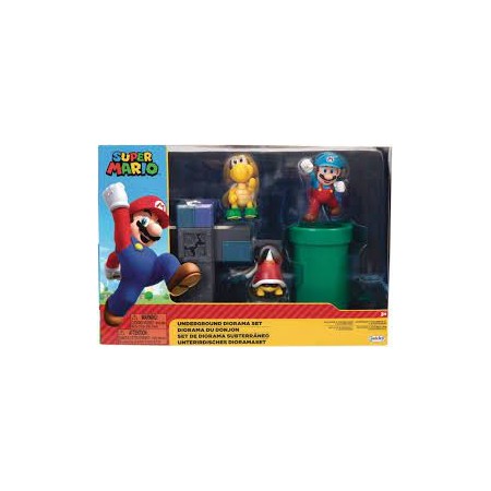 SUPER MARIO UNDERGROUND PLYSET