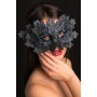 MASCHERE FOGLIE BLU/GRIGIO