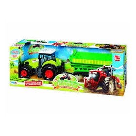 TRATTORE A FRIZIONE CON CARRO SUONI E LUCI