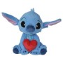 PELUCHE STITCH BLU CM.25 CON CUORE