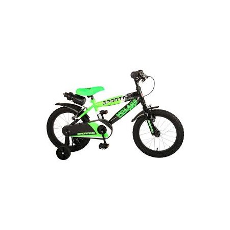 BICICLETTA 16 SPORTIVA VERDE