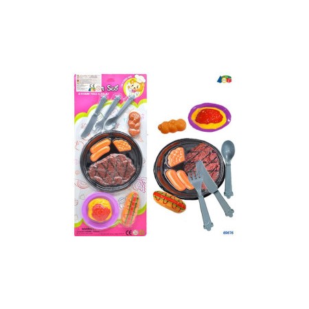 SET CUCINA C/PIATTI DI CARNE E PASTA