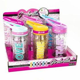 BORRACCE CON GLITTER GIRABRILLA