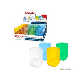 BICCHIERE PORTAPENNE ARDA TRASPARENTE PZ.12