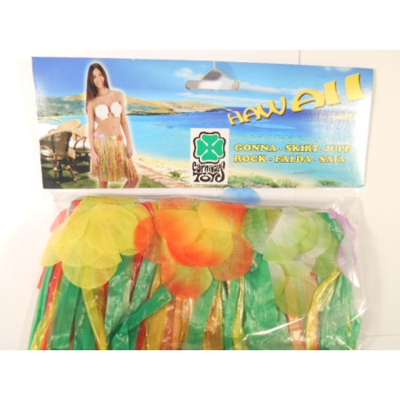 GONNA RAFIA MULTICOLOR PICCOLA