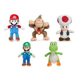 PELUCHE SUPER MARIO E COMPAGNI CM .40