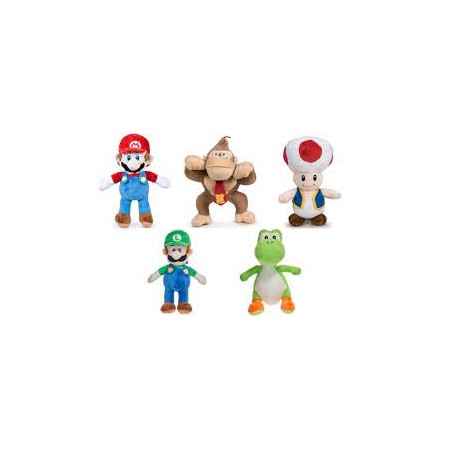 PELUCHE SUPER MARIO E COMPAGNI CM .40