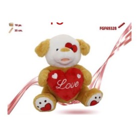 CANE CON CUORE CM.35