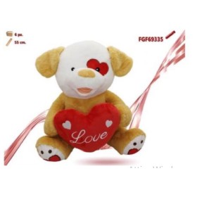 CANE CON CUORE CM.55