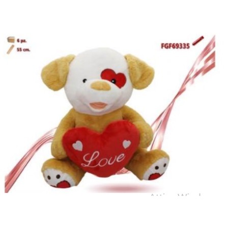 CANE CON CUORE CM.55