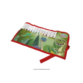 ROTOLO CON 12 COLORI GIOTTO DINOSAURI