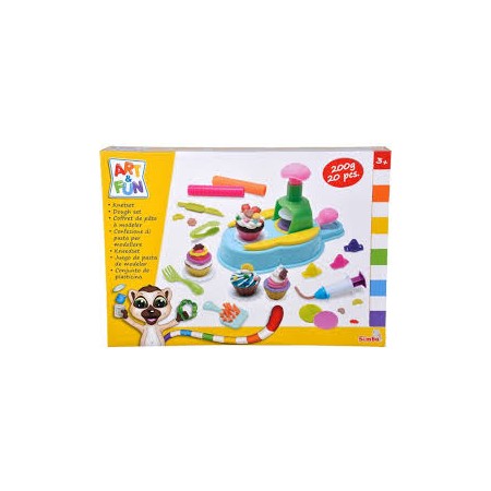 PLASTILINA CUPCAKE 4X50GR